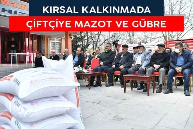Mamak'ta Kırsal Destek Programları ile Çiftçinin Yüzü Güldü