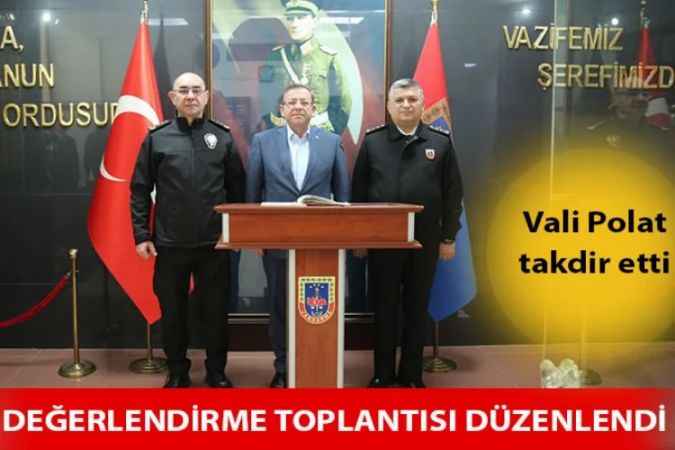 Yozgat Valisi Ziya Polat çalışmaları takdir etti