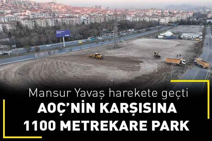 Atatürk Orman Çiftliğine park yapılıyor