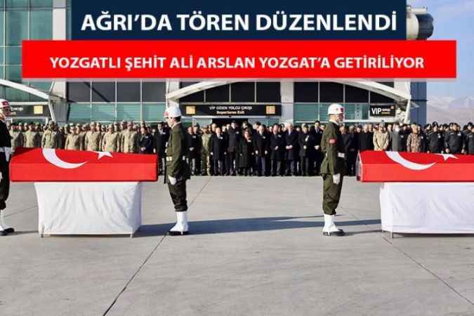 Şehit cenazeleri  memleketlerine uğurlandı