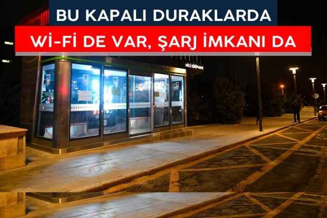 ABB 5 Yeni Kapalı Otobüs durağının daha montajını bitirdi!