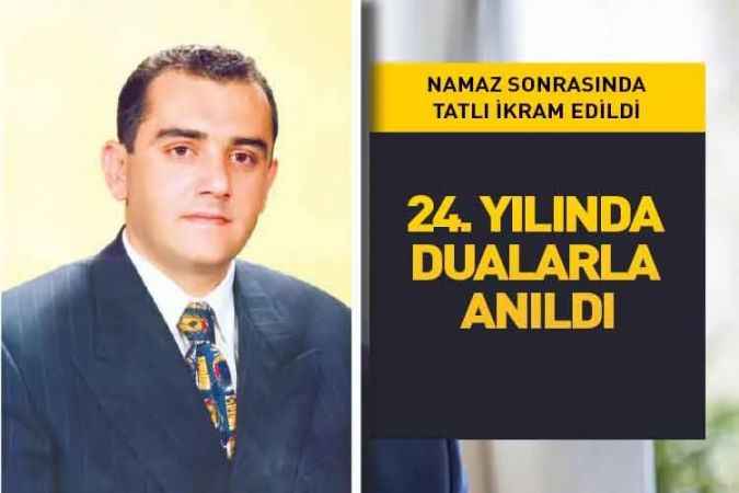 1999 yılında geçirdiği elim bir kaza sonrasında hayatını kaybeden Yaşar Uğur, vefatının 24. yılında dualarla anıldı