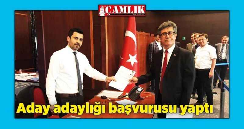 Aday adaylığı başvurusu yaptı