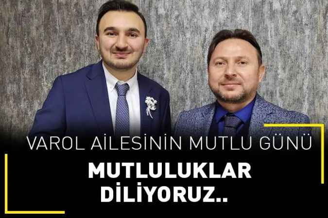 AK Parti Yozgat Mali İşler Başkan Yardımcısı Mehmet İhsan Varol oğlunu evlendirdi