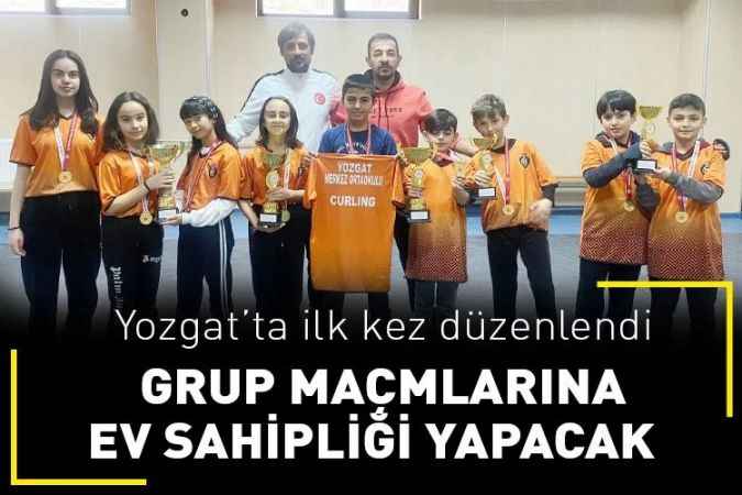 Okul Sporları kapsamında düzenlenen Floor Curling İl birinciliği müsabakaları tamamlandı