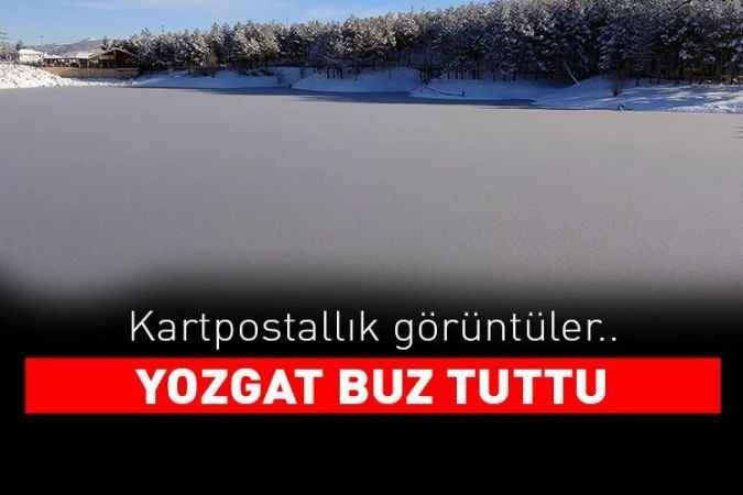 Yozgat buz tuttu