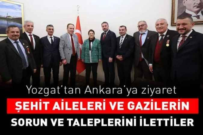 Ankara'da Şehit Aileleri ve Gazilerin Sorun ve Taleplerini İlettiler