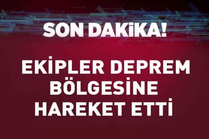Zonguldak, Bartın ve Karabük'ten ekipler deprem bölgesine hareket etti