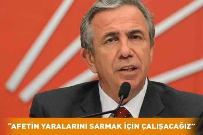 Ankara'dan Deprem Bölgesine Yardım
