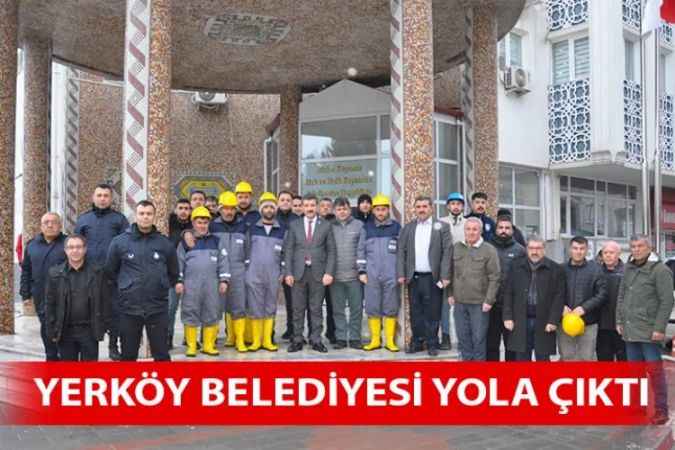 Yerköy Belediye ekipleri deprem bölgesi için yola çıktı