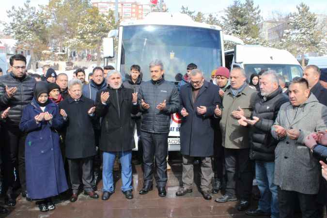 Yozgat’tan gönüllü vatandaşlar Hatay’a gitti