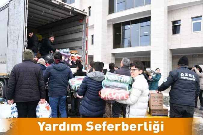 Yardım Kampanyasına Büyük Destek
