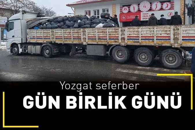 Yozgat seferber: Gün birlik günü