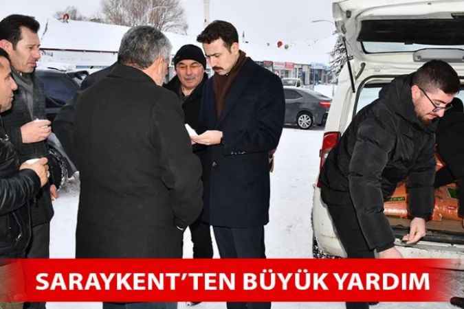 Yozgat Saraykent Kaymakamlığından 2 Tır Yola Çıktı