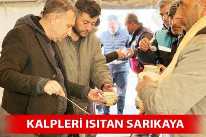 Sarıkaya Belediyesi Hatay Hassa’da Yaraları Sarmak İçin Tek Yürek