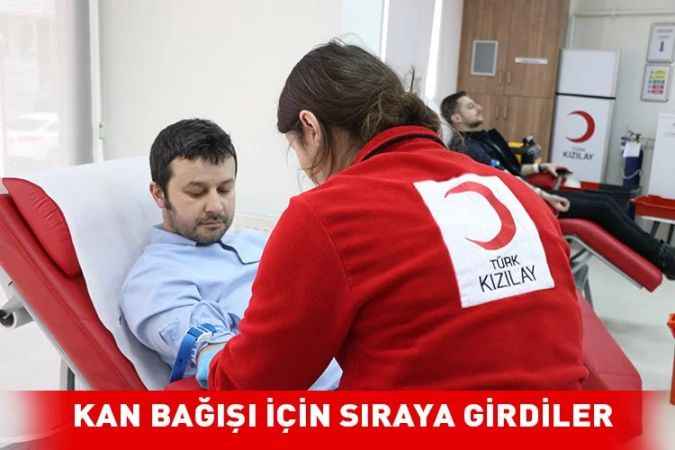 Depremzedelere Kan Bağışı
