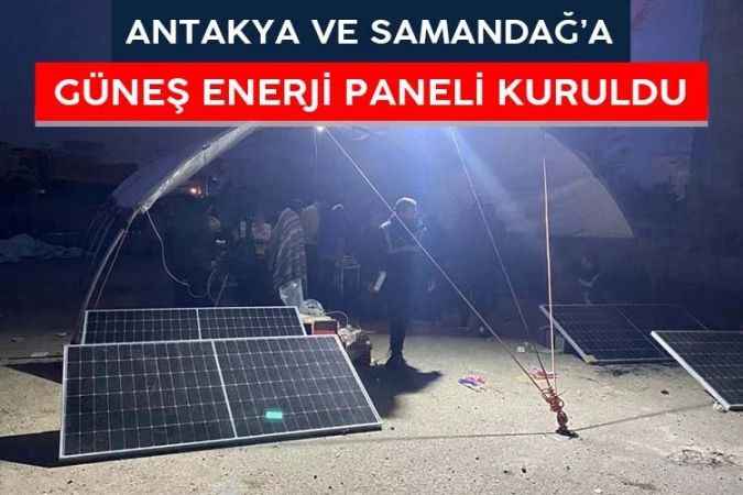 Şarj Ve Aydınlatma İhtiyacı İçin Güneş Enerji Paneli Kuruldu