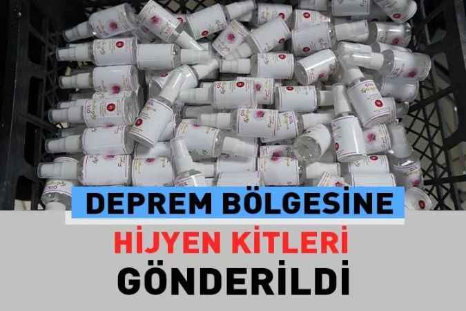 Keçiören Belediyesi Deprem Bölgesine Hijyen Kiti Gönderdi