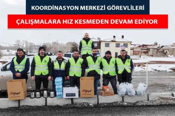 Yozgat Belediyesi Deprem Bölgesinde Hummalı Şekilde Çalışmaya Devam Ediyor