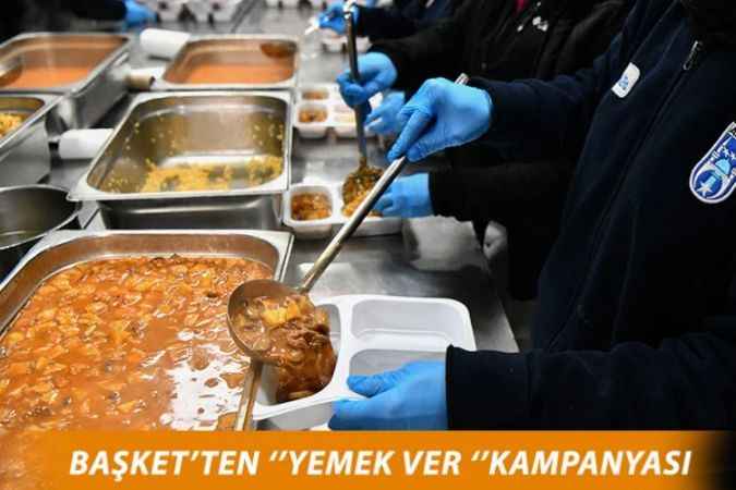 Ankara’da ‘‘Yemek Ver’’ destek kampanyası