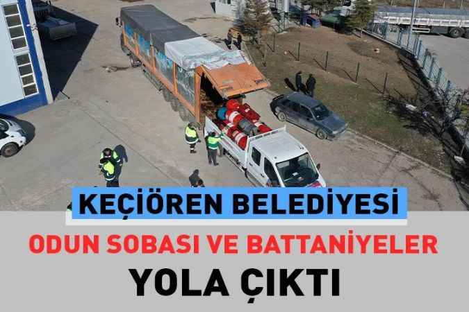 Odun Sobası ve Battaniye Yardımları Yola Çıktı