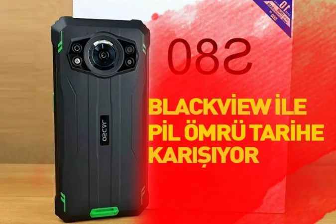 Pil Ömrü, Blackview’in  Akıllı Telefonuyla Tarihe Karışıyor.