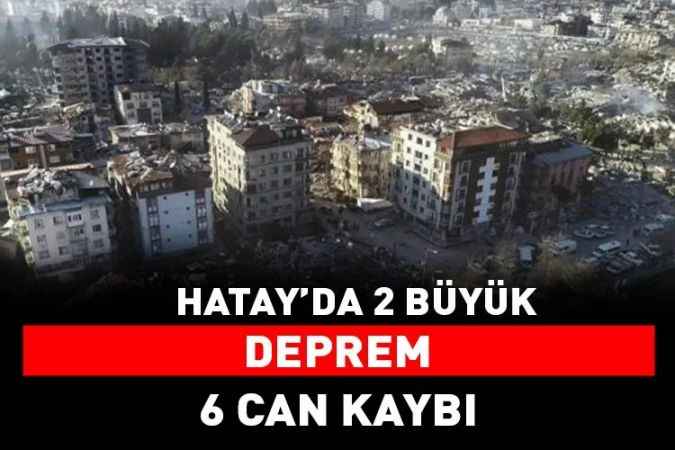 Hatay'da Deprem Paniği