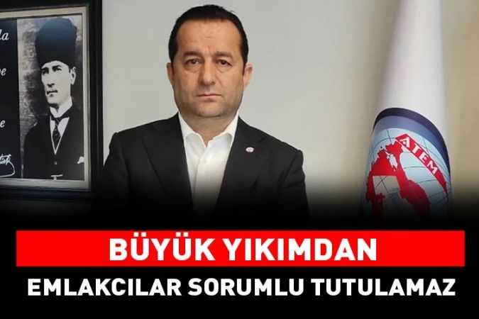 Yıkılan Binalardan  Emlakçılar da Sorumlu Tutulacak