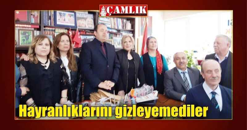 Hayranlıklarını gizleyemediler