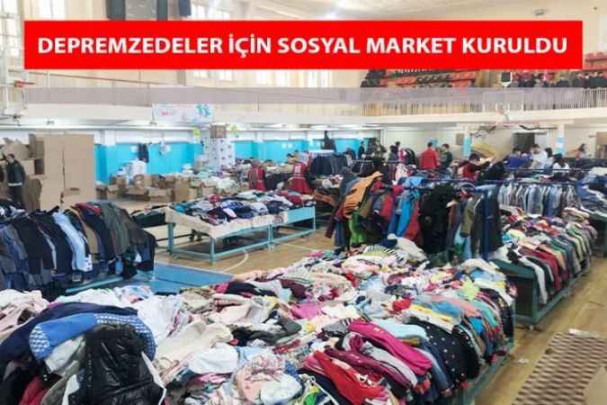 Depremzedelere Vatandaşların İhtiyaçlarının Giderilmesi İçin Çalışmalar Devam Ediyor