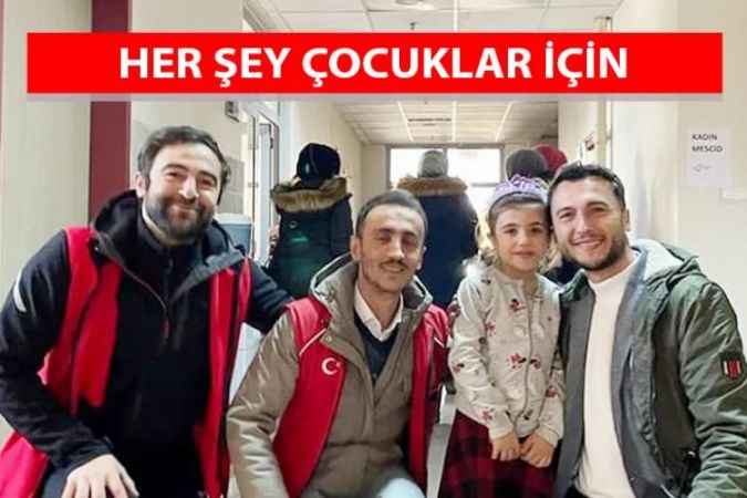Minik Misafirlere Moral Vermeye Devam Ediyorlar