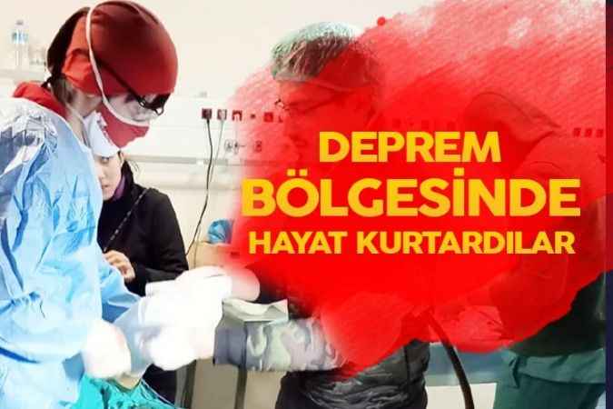 Yozgat'tan Hatay'a gönüllü giden sağlık ekibi yaraları sardı