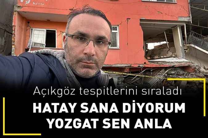 Hatay Sana Diyorum  Yozgat Sen Anla