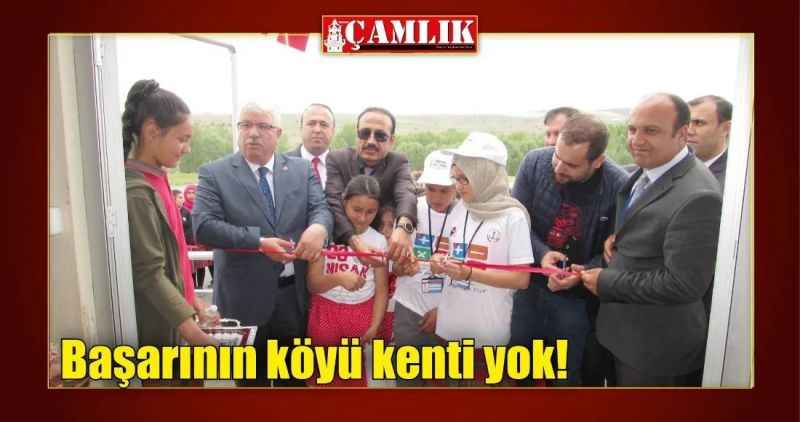 Başarının köyü kenti yok!