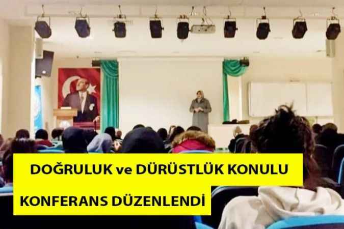 Yozgat İl Müftülüğü Vaizi Atiye Avşar Tarafından Konferans Düzenlendi