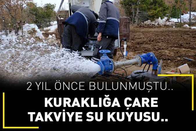 Akdağmadeni’nde içme suyuna takviye