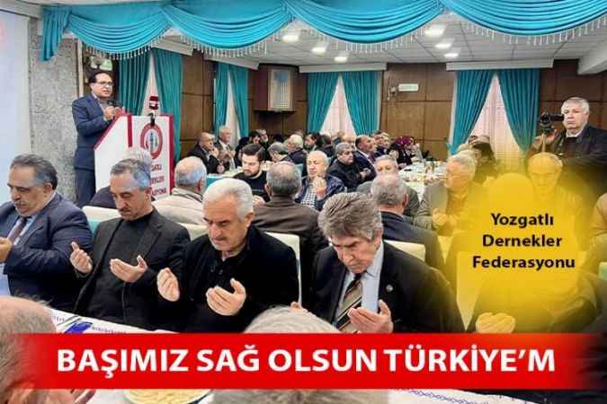 Yozgatlı Dernekler Federasyonu Organizasyonunda Eller Semaya Deprem Bölgesi İçin Açıldı