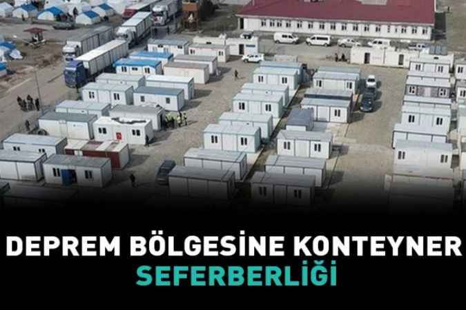 Sanayi ve Teknoloji Bakanlığından afetzedelere  büyük seferberlik