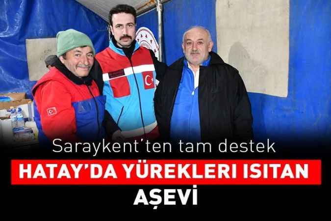 Hatay'da yürekleri ısıtan aşevi