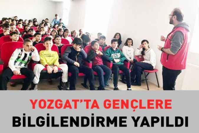 Yozgat Gençlik Merkezinden Gençlere Sanal Ortam İle İlgili Bilgilendirme Yapıldı