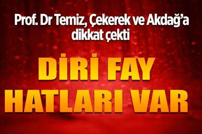 Çekerek ve Akdağ’a Dikkat Çekti