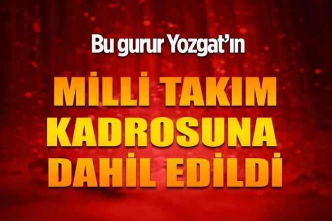 Yozgat Aile ve Sosyal Politikalar Gençlikspor'un alt yapısından yetişen Zehra Karadavut U17 Hentbol Kadın Milli Takımıyla ilk maçına çıktı