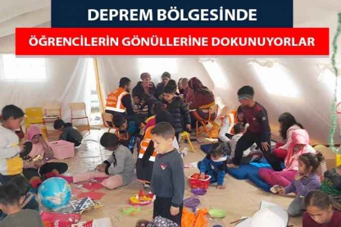 Psikososyal Destek Ekibi İle Öğrenciler Bir Arada