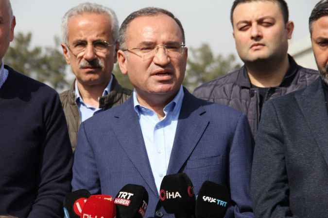 Adalet Bakanı Bozdağ:“Hiçbir enkaz, delil tespiti yapılmadan kaldırılmadı”