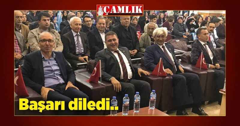 Başarı diledi