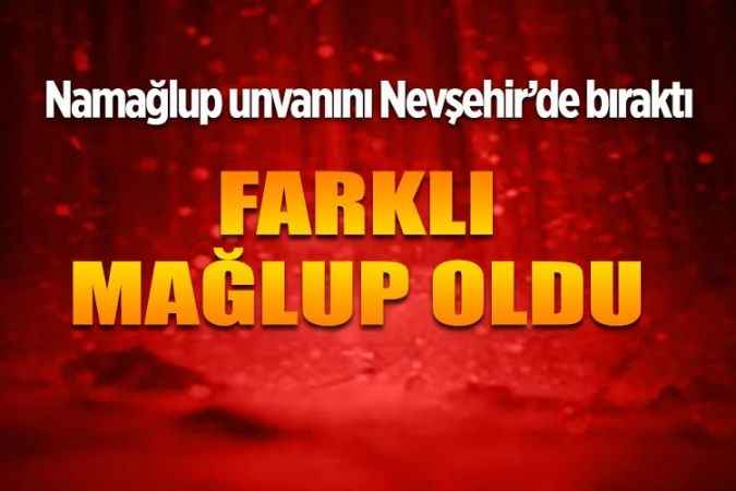 Yozgat Amatör 1. Küme Play-Off Ligi takımlarından Çayıralan Esnafspor, Suvermez Kapadokyaspor'a 5-2 mağlup oldu