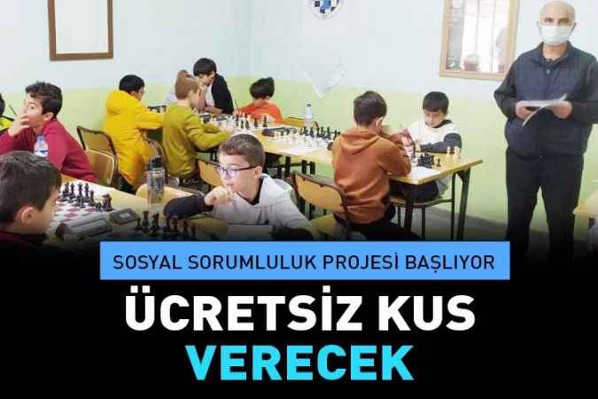 Türkiye Satranç Federasyonu tarafından Kredi Yurtlar Kurumu Yurtlarında kalan deprem mağduru vatandaşlar için sosyal sorumluluk projesi başlatacak