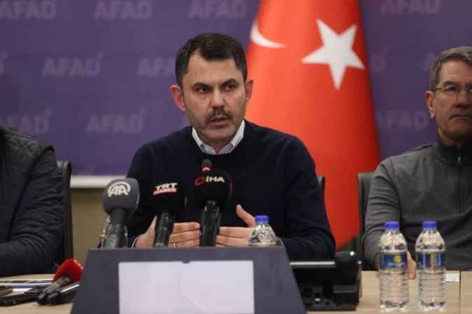 Bakan Kurum müjdeyi duyurdu: İlk kazmayı vurduk