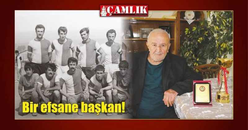 Bir efsane başkan!