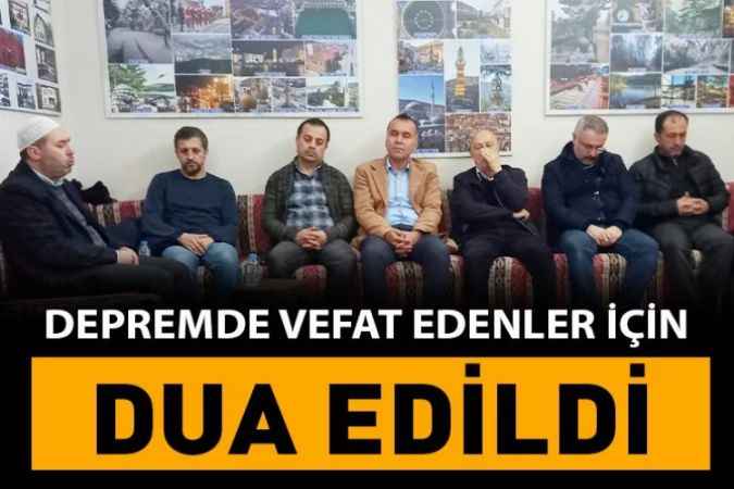 Sakarya Yozgatlılar Derneği'nde Depremzedeler İçin Mevlit Okutuldu